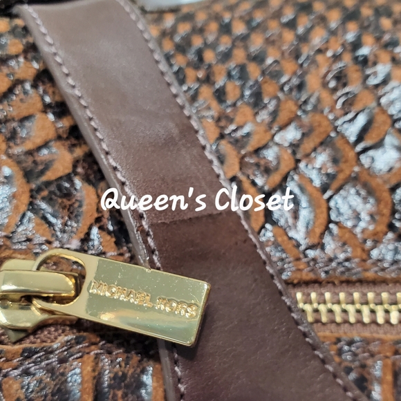 MICHAEL Michael Kors | Platform Snake Embossed Leather Ankle Booties | BRAND NEW - Picture 9 of 9